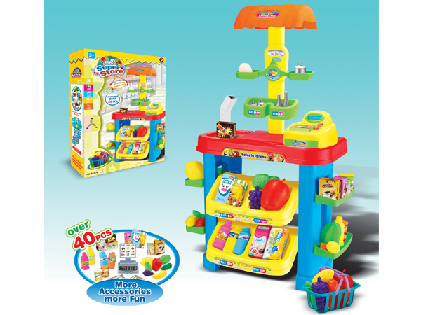 Kids play shopping role play games, 922-01