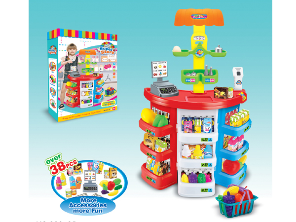 Kids play shopping role play games, 922-05