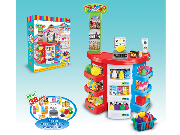 Kids play shopping role play games, 922-06