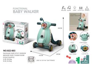 BABY WALKER ,LIGHT,MUSIC